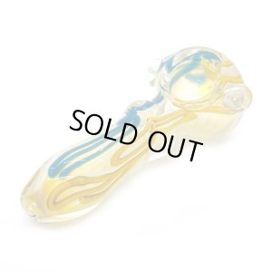 画像1: Color Changing Hand Glass Pipe ガラスパイプ