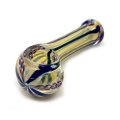 Color Changing Left Hand Glass Pipe ガラスパイプ