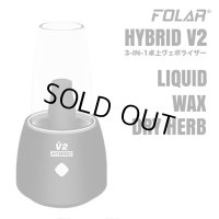 FOLAR - HYBRID V2 3in1 卓上ヴェポライザー （510規格／CBD系リキッドカートリッジ ＆ ワックス ＆ ドライハーブ兼用）