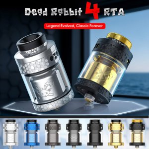画像1: Hellvape - Dead Rabbit 4 RTA デッドラビット【中〜上級者向け・電子タバコ／VAPEアトマイザー】