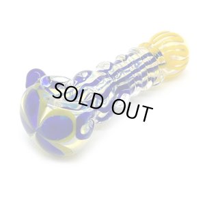 画像2: Color Changing Hand Glass Pipe ガラスパイプ