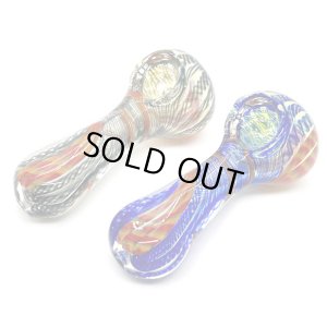 画像1: Color Changing Hand Glass Pipe ガラスパイプ
