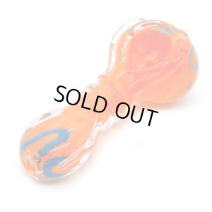 画像1: Spoon Hand Glass Pipe ガラスパイプ