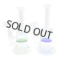 Slim Honeycomb Glass Bong  ガラスボング 15cm