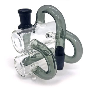 画像1: Recycler Ash Catcher ガラスボング用 拡張チャンバーパーツ 14mm  / 90°