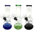 Glass Mini Bong 3Rings ミニ ガラスボング 14cm