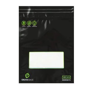 画像2: 【ニオイが漏れない＆調湿】GROVE BAGS - TerpLoc ジップバッグ 1枚入り 容量約100g
