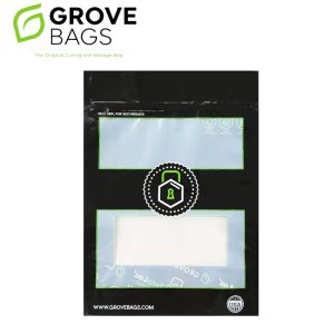画像1: 【ニオイが漏れない＆調湿】GROVE BAGS - TerpLoc ジップバッグ 1枚入り 容量約100g