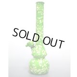 ガラスボング「カラーペイント/グリーン」