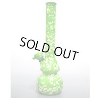 ガラスボング「カラーペイント/グリーン」