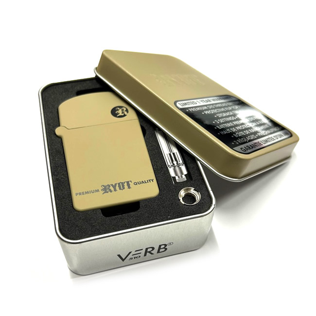 【新品・正規品】RYOT VERB 510 ヴェポライザー（ブラック ゴールド）