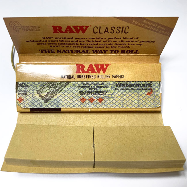 RAW オーガニックヘンプ 10個セット B711 ペーパー 手巻きタバコ