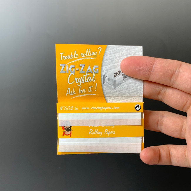 Zig Zag ペーパー イエロー ダブル パイプミュージアム