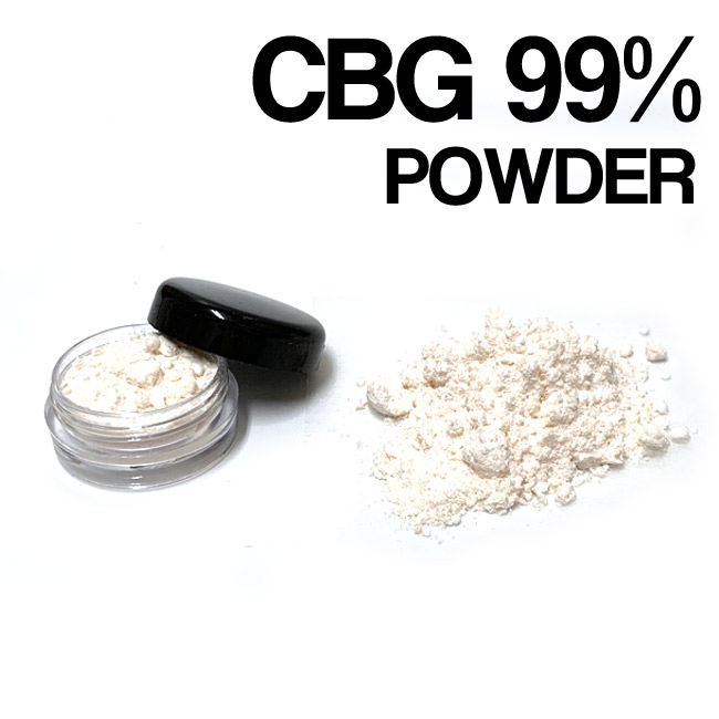 CBG アイソレート パウダー 原料 1g （高濃度99%以上）