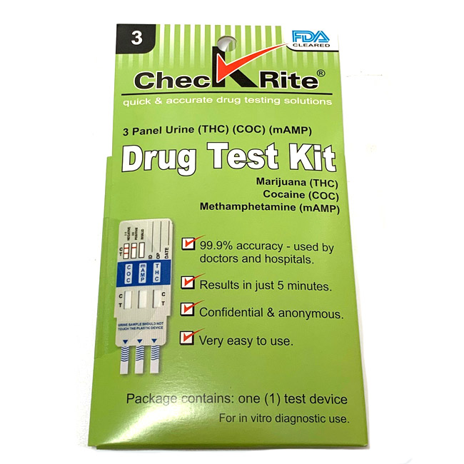 Drug Test Kit ドラッグテストキット 薬物検査 スクリーニングテスト（3種類） パイプミュージアム