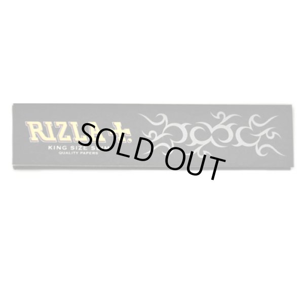 画像1: ペーパー「RIZLA・キングサイズ」ブラック(極薄) (1)