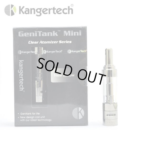 画像1: Kanger Tech・Geni Tank Mini クリアロマイザ【電子タバコ／VAPE用アトマイザー】 (1)