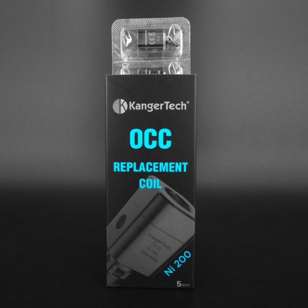 画像1: Kanger Tech - Nickel Ni200 OCC・SUB TANK／TOPTANKシリーズ専用コイル（5個セット）【温度管理機能付きMOD専用】 (1)