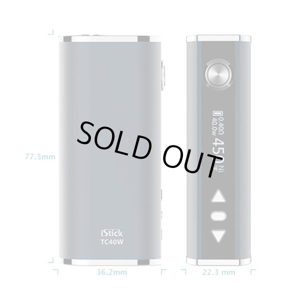 画像3: 【期間限定セール】Eleaf  - iStick TC 40W【サブオーム対応・電子タバコ／VAPE バッテリー】 (3)