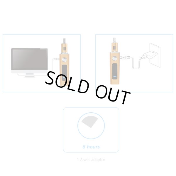 画像8: Joyetech - eVic VT Full Kit 【温度管理機能付き・電子タバコ/VAPEスターターキット】 (8)