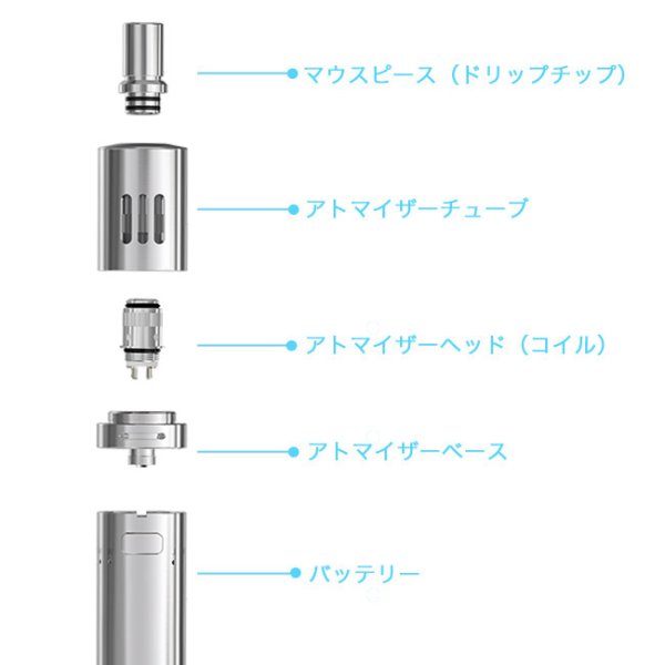 画像2: Joyetech - eGo ONE VT【温度管理機能付き・電子タバコ／VAPEスターターキット】 (2)