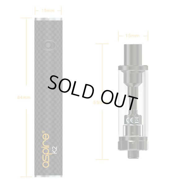 画像3: Aspire - K2 クイックスターターキット 【電子タバコ/VAPE】 (3)