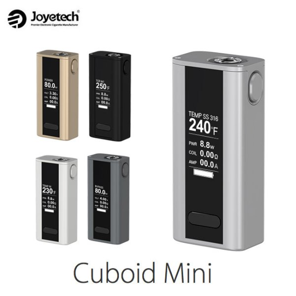 画像1: Joyetech - Cuboid Mini（Ver 3.00）【温度管理機能付き・電子タバコ／VAPEバッテリー】 (1)