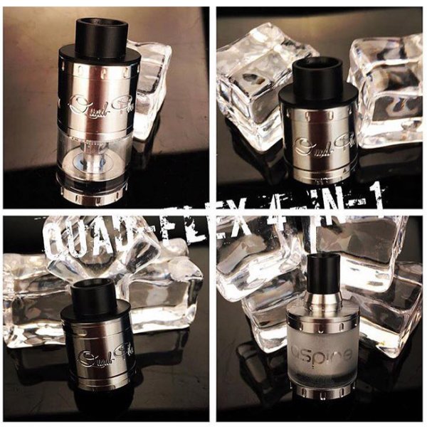 画像8: Aspire - Quad-Flex 【中〜上級者向け・電子タバコ/VAPEアトマイザー】 (8)