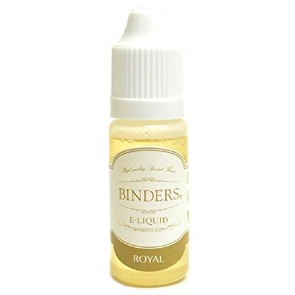 画像2: 【国産】 BINDERS - E-LIQUID （ビンダース・ロイヤル）【電子タバコ／電子シーシャ／VAPE用・補充リキッド】 (2)