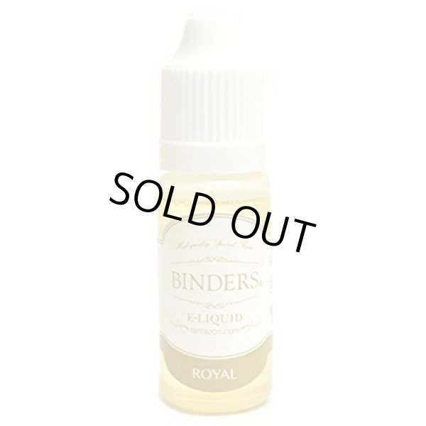 画像2: 【国産】 BINDERS - E-LIQUID （ビンダース・ロイヤル）【電子タバコ／電子シーシャ／VAPE用・補充リキッド】 (2)