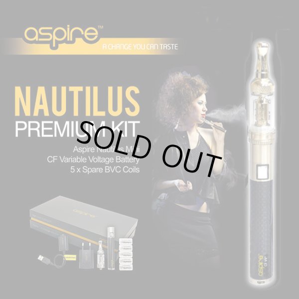 画像1: Aspire - Nautilus プレミアム・スターターキット【電子タバコ・電子シーシャ・VAPE】 (1)