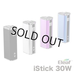 画像: Eleaf  - iStick 30Wバッテリー【サブオーム対応・電子タバコ／VAPE バッテリー】