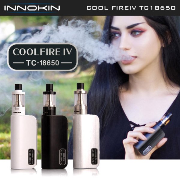 画像1: Innokin - Cool Fire IV・TC18650 スターターキット【温度管理機能付き・電子タバコ／VAPE】 (1)
