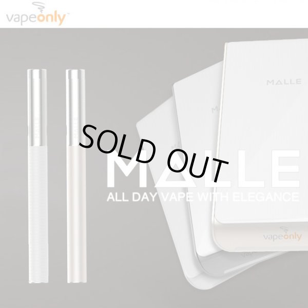 画像1: 【煙草サイズ】VAPE ONLY - MALLE（マール）【電子タバコ／VAPEスターターキット】 (1)