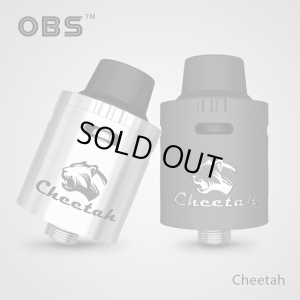 画像1: OBS - Cheetah RDA【中〜上級者向け・電子タバコ／VAPEアトマイザー】 (1)