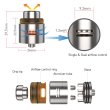 画像3: UD - Skywalker RDA【中〜上級者向け・電子タバコ／VAPEアトマイザー】 (3)