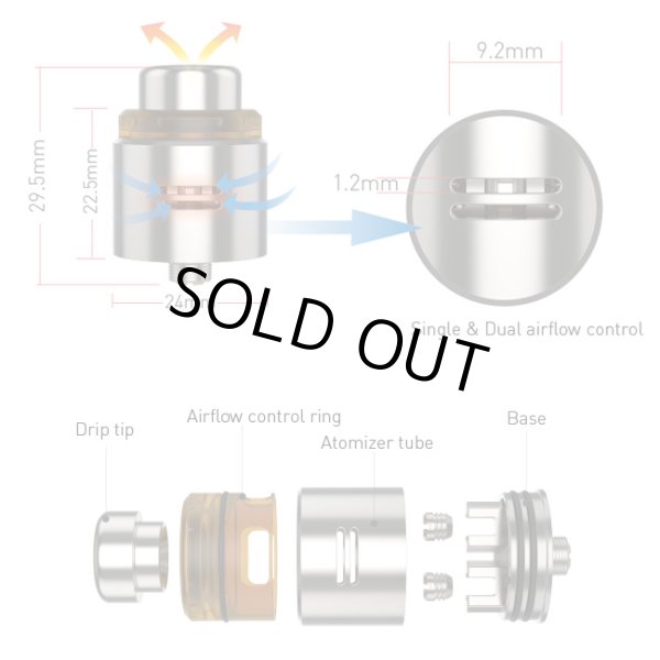 画像3: UD - Skywalker RDA【中〜上級者向け・電子タバコ／VAPEアトマイザー】 (3)