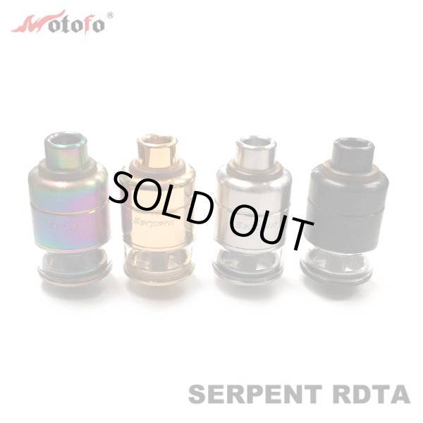 画像1: WOTOFO - Serpent RDTA【中〜上級者向け・電子タバコ／VAPEアトマイザー】 (1)