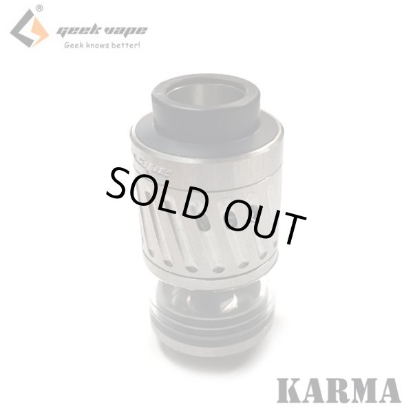 画像1: Geek Vape - Karma RDTA ＆ RDA【中〜上級者向け・電子タバコ／VAPEアトマイザー】 (1)