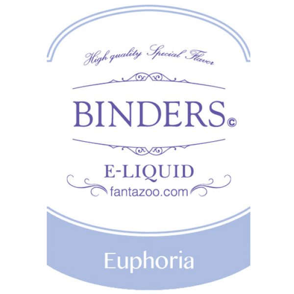 画像3: 【国産】 BINDERS - E-LIQUID （ビンダース・ユーフォリア）【電子タバコ／電子シーシャ／VAPE用・補充リキッド】 (3)