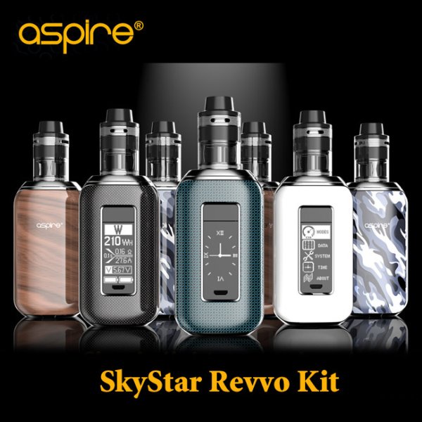 画像1: Aspire  - SkyStar Revvo Kit【温度管理機能・アップデート機能付き・電子タバコ／VAPEスターターキット】 (1)