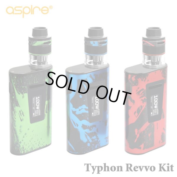 画像1: Aspire  - Typhon Revvo Kit【温度管理機能・アップデート機能付き・電子タバコ／VAPEスターターキット】 (1)