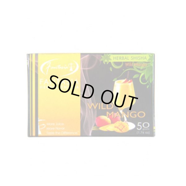 画像1: FANTASIA - ワイルドマンゴー50g（ニコチンなし・シーシャ用ハーブフレーバー） (1)
