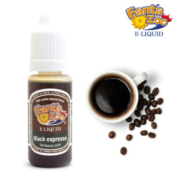 画像2: 【国産】 FANTA ZOO - E-LIQUID （ブラック・エスプレッソ）【電子タバコ／電子シーシャ／VAPE用・補充リキッド】 (2)