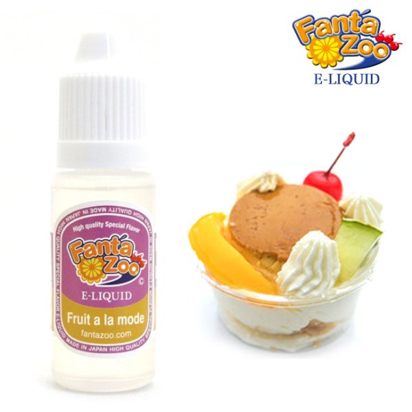 画像2: 【国産】 FANTA ZOO - E-LIQUID （フルーツ・アラモード）【電子タバコ／電子シーシャ／VAPE用・補充リキッド】 (2)