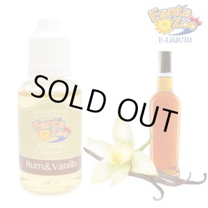 画像: 【国産】 FANTA ZOO - E-LIQUID （ラム&バニラ）【電子タバコ／電子シーシャ／VAPE用・補充リキッド】