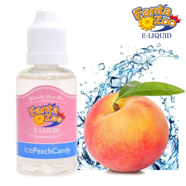 画像1: 【国産】 FANTA ZOO - E-LIQUID （アイスピーチキャンディ）【電子タバコ／電子シーシャ／VAPE用・補充リキッド】 (1)