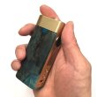 画像9: Woody Vapes  - Stabilized Wood SIII MOD（ゴールド × グリーン）【温度管理機能・アップデート機能付き・電子タバコ／VAPE】 (9)