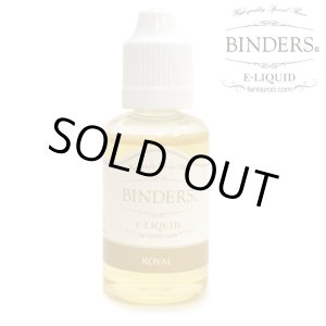 画像: 【国産】 BINDERS - E-LIQUID （ビンダース・ロイヤル）【電子タバコ／電子シーシャ／VAPE用・補充リキッド】