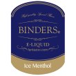 画像3: 【国産】 BINDERS - E-LIQUID （ビンダース・アイスメンソール）【電子タバコ／電子シーシャ／VAPE用・補充リキッド】 (3)